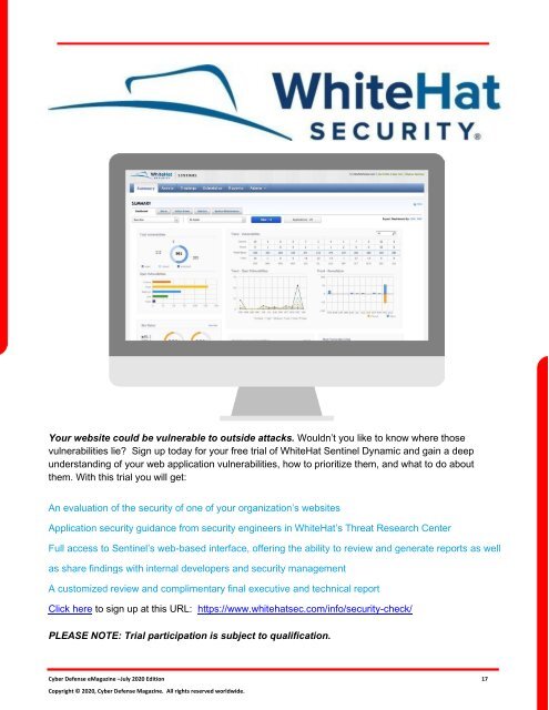 Cyber Defense eMagazine July 2020 Edition