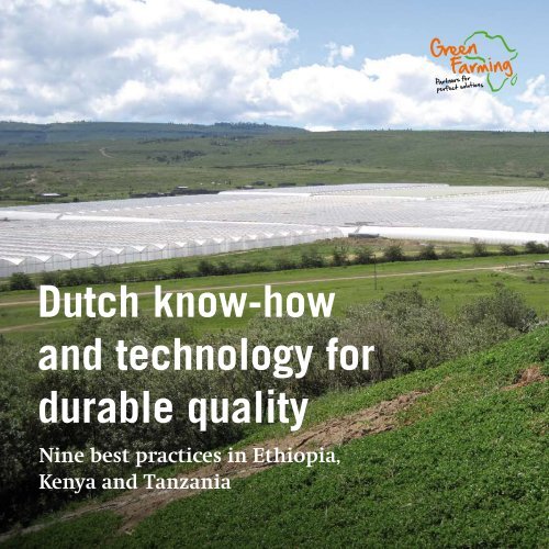 Dutch know-how and technology for durable quality - DLV Plant