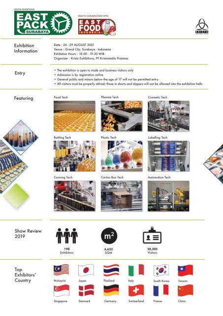 BROCHURE EASTPACK 2021