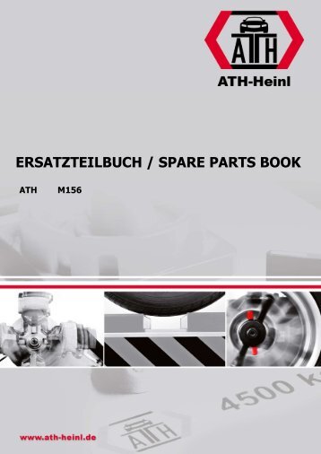 ATH-Heinl ERSATZTEILBUCH SPARE PARTS BOOK M156