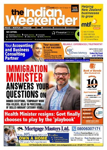 The Indian Weekender, Friday 03 July 2020