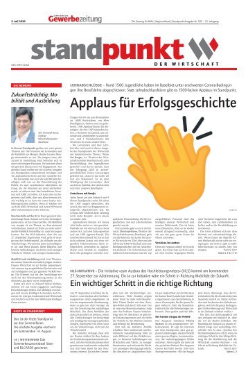 Standpunkt 505, 3. Juli 2020