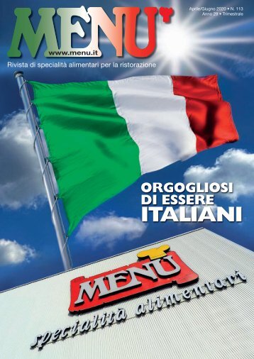 MENU n.113 - Aprile/Giugno 2020
