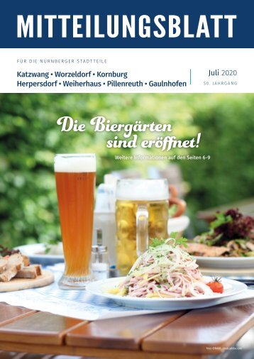 Mitteilungsblatt Nürnberg-Worzeldorf/Kornburg/Katzwang/Herpersdorf - Juli 2020