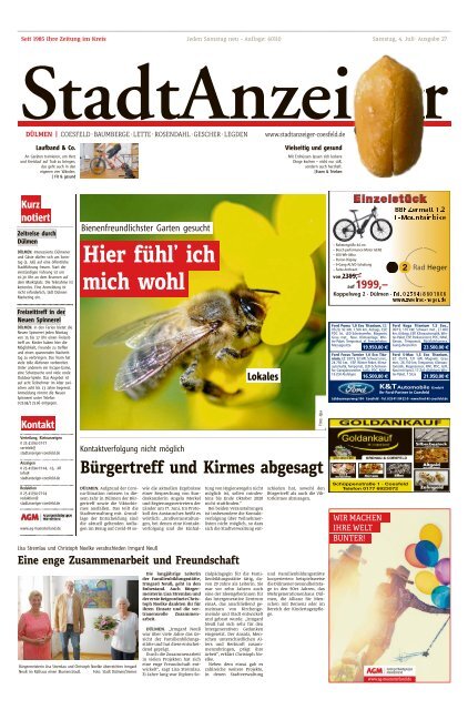 Stadtanzeiger Duelmen kw 27