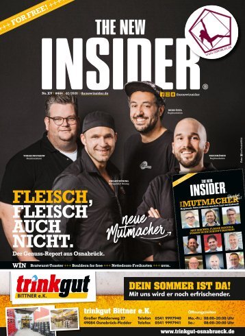 THE NEW INSIDER No. XV, Juli 2020, #444