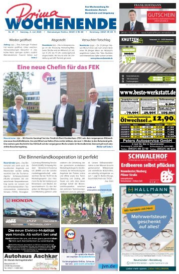 Prima Wochenende 27 2020