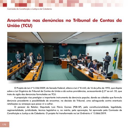 Relatório CCJC 2019