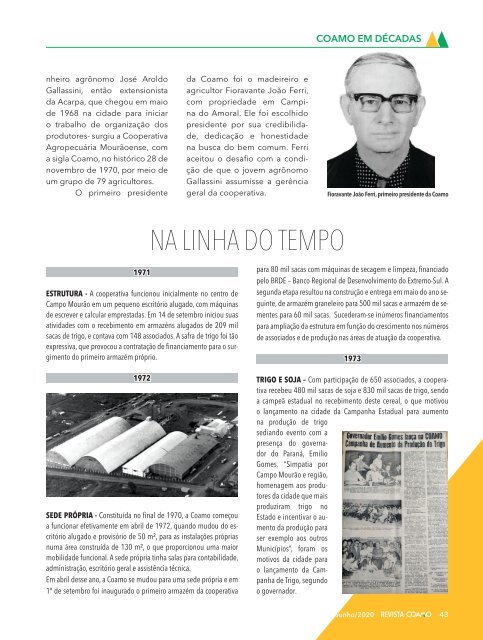 Revista Coamo edição Junho de 2020