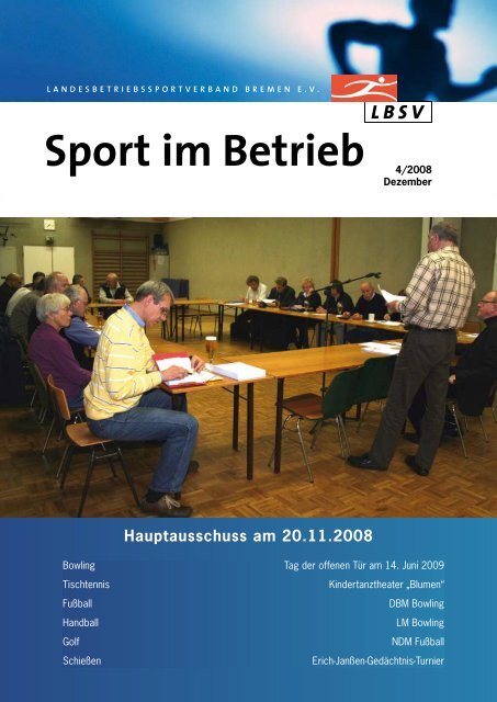 Sport im Betrieb - LBSV Bremen