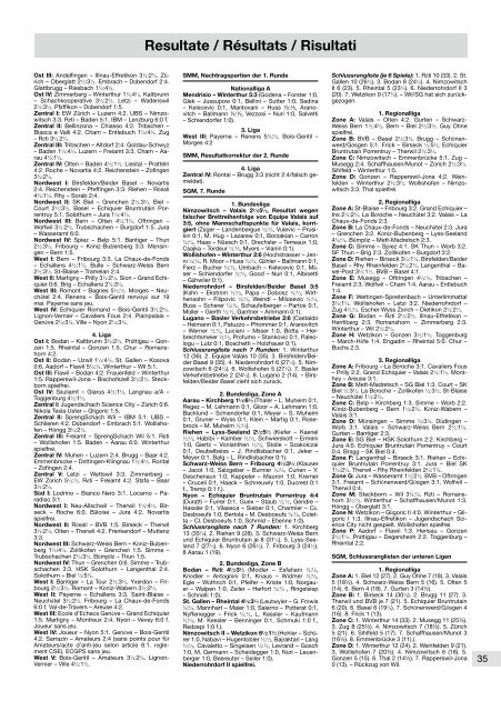 5-6/2009 Schweizerische Schachzeitung Revue Suisse des Echecs ...