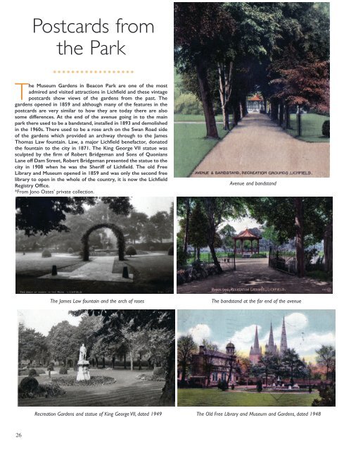 Citylife in Lichfield July and August 2020
