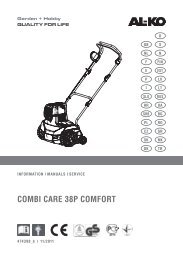 Combi Care 38P Comfort - AL-KO