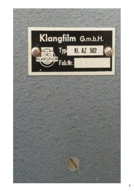 DE-BRD-Klangfilm-GmbH-5-2-1949-Klangfilm-Verstärker-KL-AZ-502