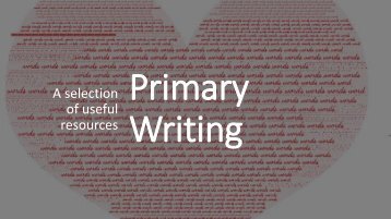 Primary  - Writing Magazine