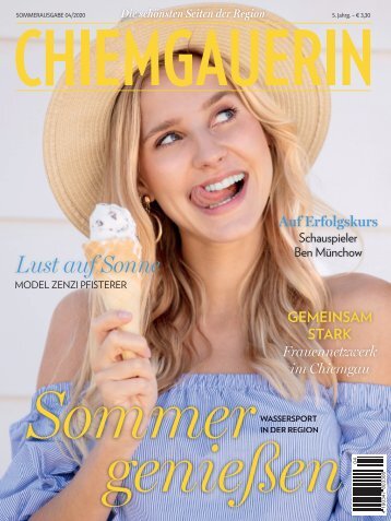 CHIEMGAUERIN Sommerausgabe 2020 Vorschau