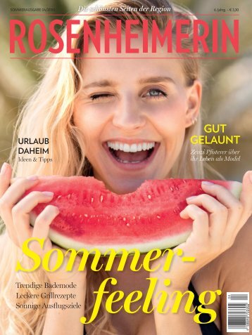 ROSENHEIMERIN Sommerausgabe Bad Spezial