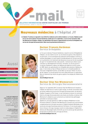 Y-mail 21 FR - mai 2012
