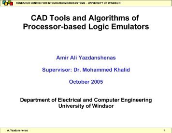CAD Tools and Algorithms of Processor-based Logic Emulators
