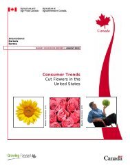 Consumer Trends - Cut Flowers in the United States