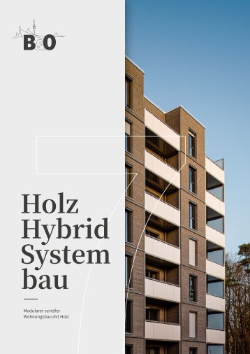 Broschüre Holz Hybrid Systembau