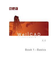 WellCAD Basics - Advanced Logic Technology