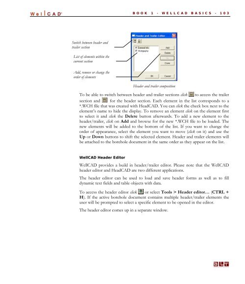 WellCAD Basics - Advanced Logic Technology