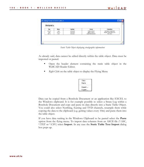 WellCAD Basics - Advanced Logic Technology