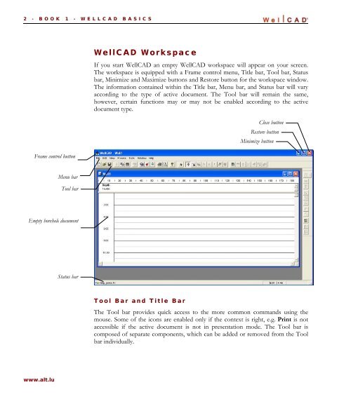 WellCAD Basics - Advanced Logic Technology