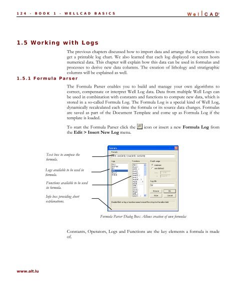 WellCAD Basics - Advanced Logic Technology