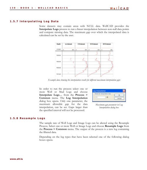 WellCAD Basics - Advanced Logic Technology