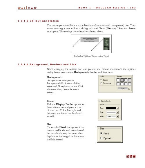 WellCAD Basics - Advanced Logic Technology