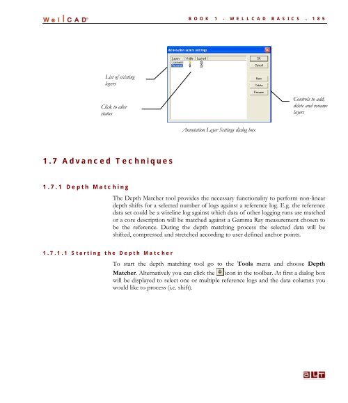 WellCAD Basics - Advanced Logic Technology