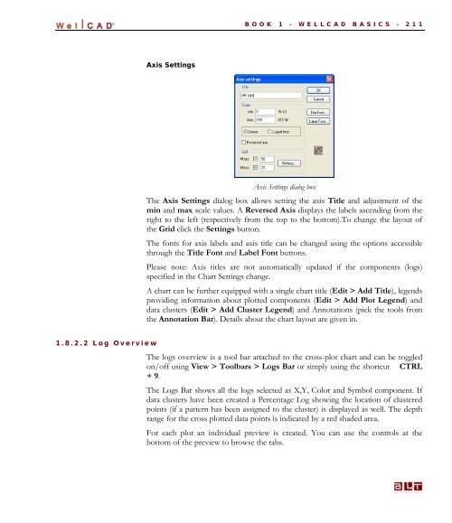 WellCAD Basics - Advanced Logic Technology