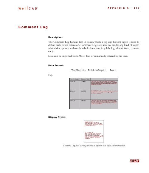 WellCAD Basics - Advanced Logic Technology