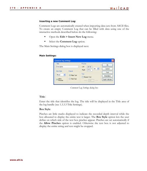 WellCAD Basics - Advanced Logic Technology