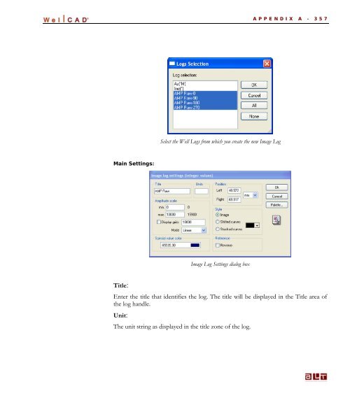 WellCAD Basics - Advanced Logic Technology