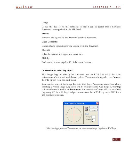 WellCAD Basics - Advanced Logic Technology