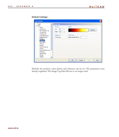 WellCAD Basics - Advanced Logic Technology