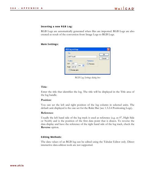 WellCAD Basics - Advanced Logic Technology