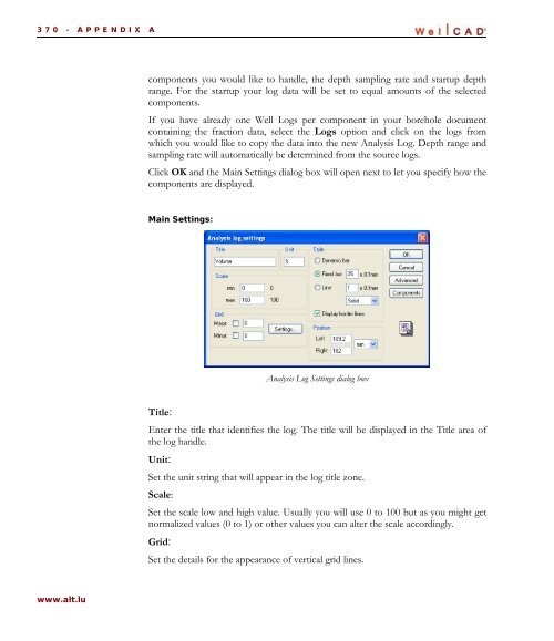 WellCAD Basics - Advanced Logic Technology