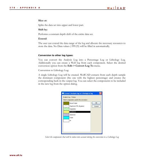 WellCAD Basics - Advanced Logic Technology