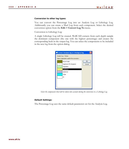 WellCAD Basics - Advanced Logic Technology