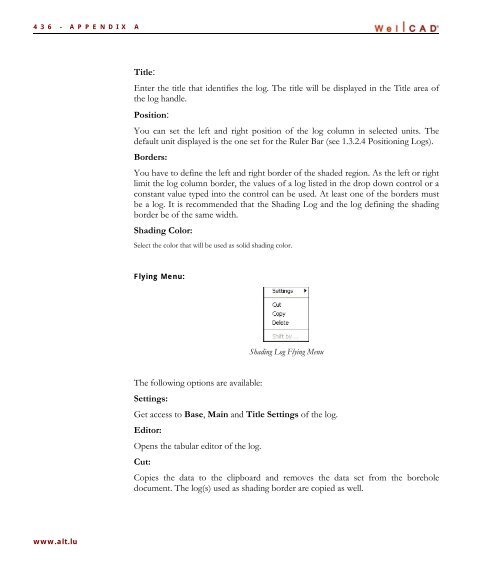 WellCAD Basics - Advanced Logic Technology