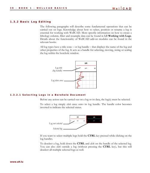 WellCAD Basics - Advanced Logic Technology