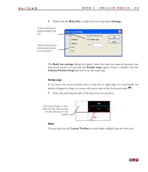 WellCAD Basics - Advanced Logic Technology