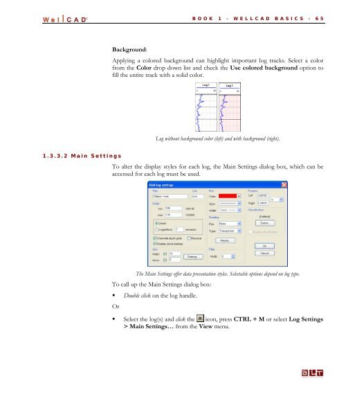 WellCAD Basics - Advanced Logic Technology