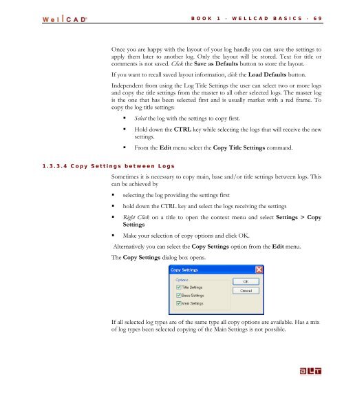 WellCAD Basics - Advanced Logic Technology