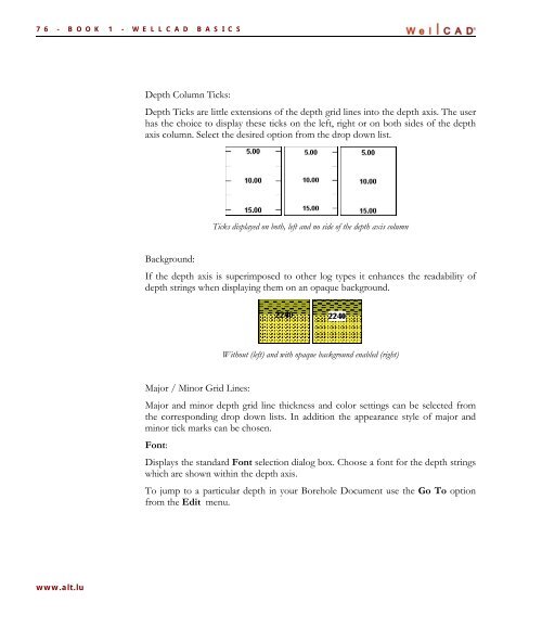 WellCAD Basics - Advanced Logic Technology