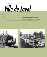 Quelques pages d'histoire... - Ville de Laval